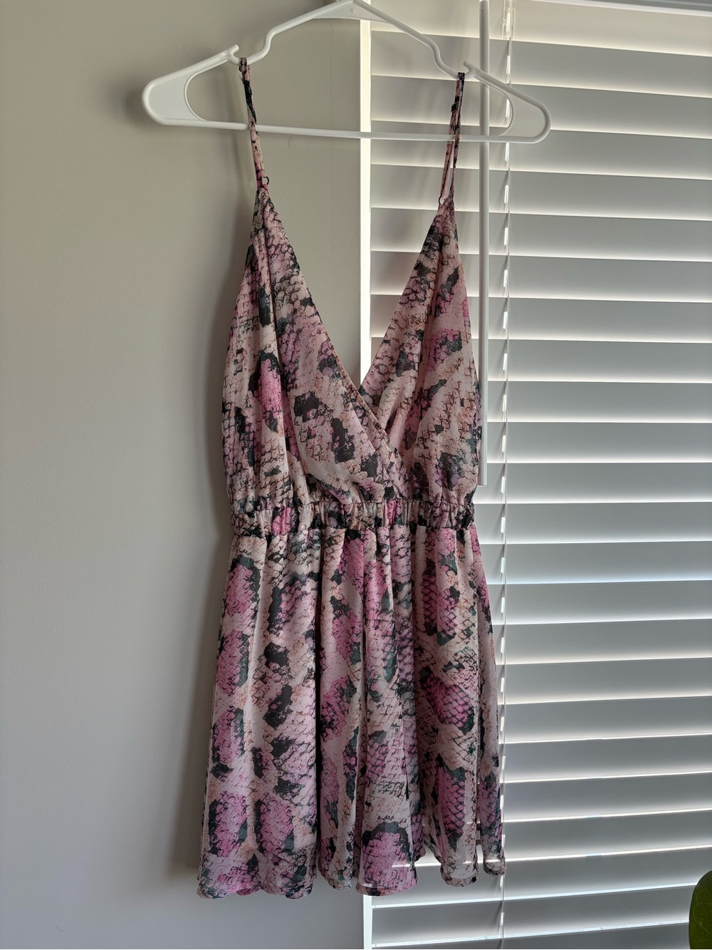 Show Me Your MuMu Olympia Romper - Pink Snake